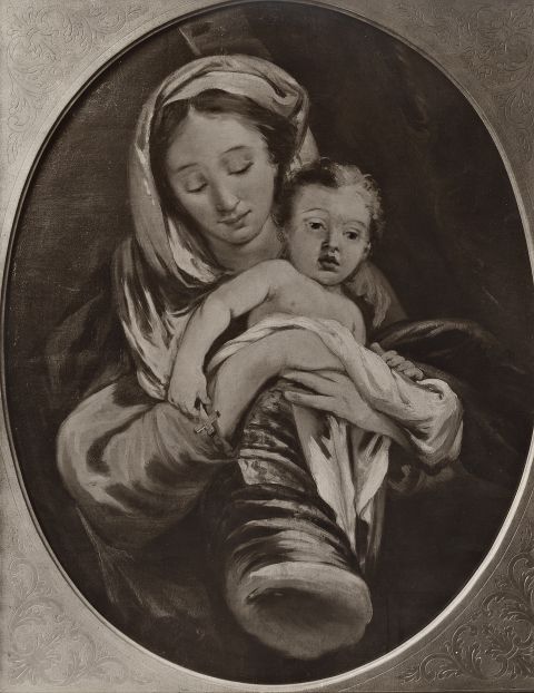 A. C. Cooper — Tiepolo Giovanni Battista - seguace - sec. XVIII - Madonna con Bambino — insieme